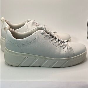 Rieker Cream Platform Sneakers